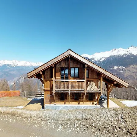 In Les Masses With Sauna Chalet Agettes