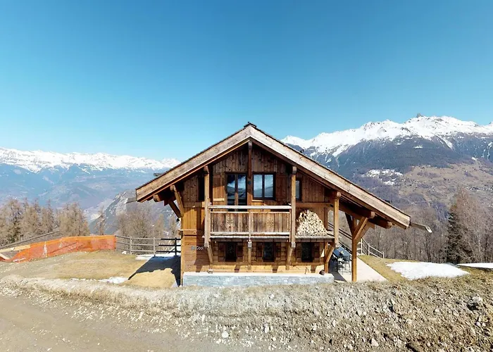 In Les Masses With Sauna Chalet Agettes