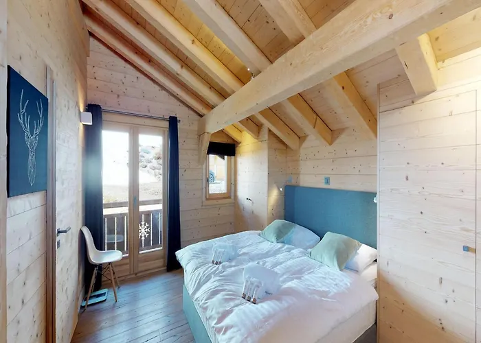 In Les Masses With Sauna Chalet Agettes