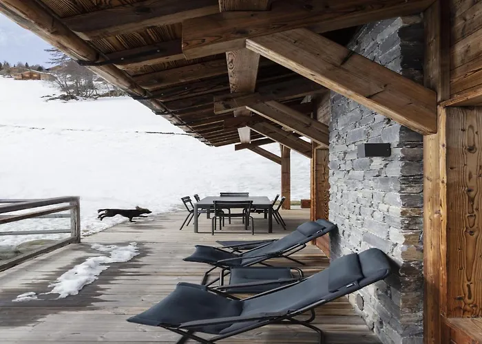 In Les Masses With Sauna Chalet