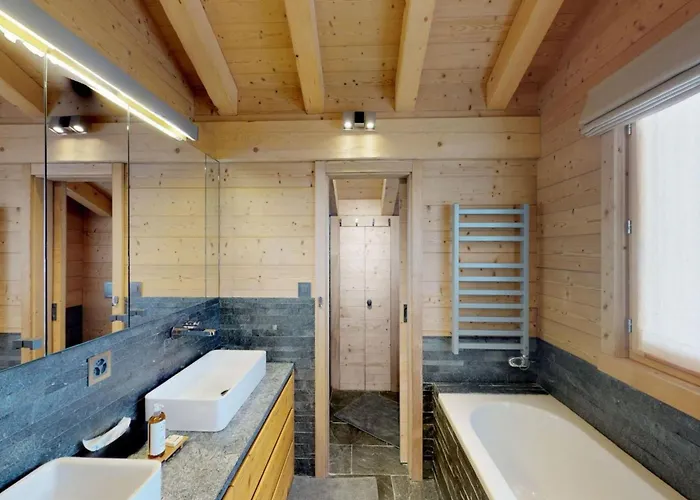 In Les Masses With Sauna Chalet Agettes