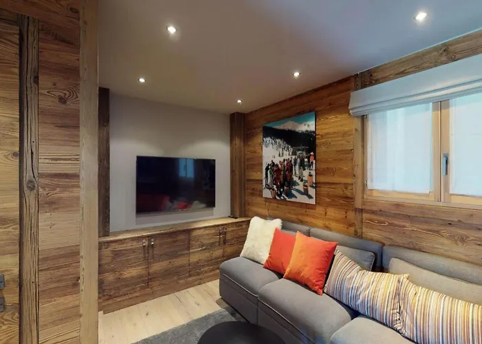 In Les Masses With Sauna Chalet Agettes